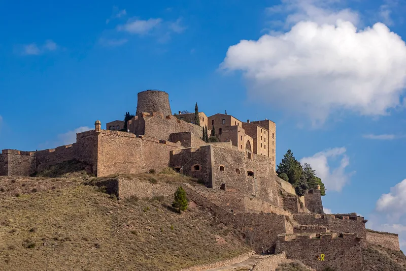 Parador de Cardona, 9th-century castle on hilltop in Catalonia